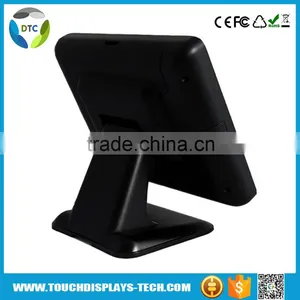 Stock 15 Inch Resisitive Projected Capacitive Desktop True Flat Touch Monitor thumbnail-1