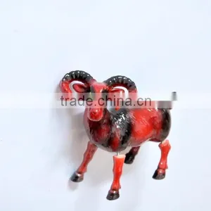 4 Inch New Design Goat Magnets for Fridge, Plastic Fridge Magnets for Tourism thumbnail-3