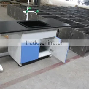 PP Material Sink + Solid Brass Faucet Lab Sink Table thumbnail-6