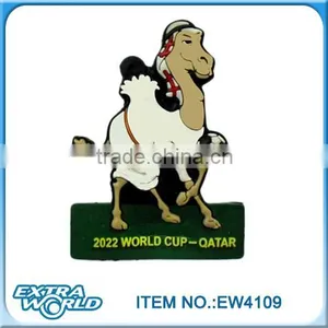 2022 World Cup Qatar Soft Rubber Magnet thumbnail-1