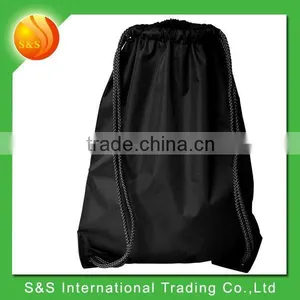 Colorful Lightweight Drawstring Backpack Polyester Practical Drawstring Bag thumbnail-1