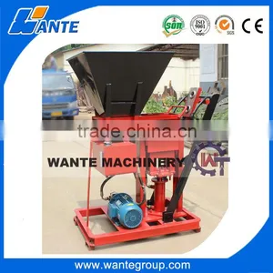 WANTE MACHINE Manual WT1-25 Interlocking Brick Making Machine to Make Money thumbnail-3