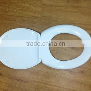 Economical Design WC Toilet Seat Cover With Stainless Steel Soft Close Hinge Set thumbnail-4