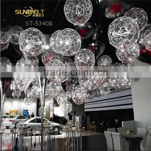 ST-5340B Sunbelt D500mm Chrome Stainless Steel Globe Lamp,handmade Lamps,hanging Lamp,hanging Lamps,metal Hanging Lamps. thumbnail-3