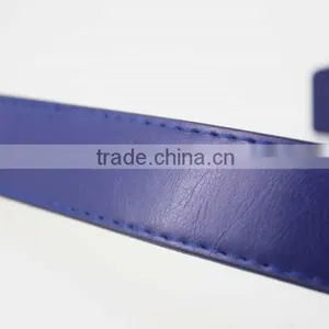 HOT 1 Inch Fashion PU Leather Belt Dress for Women With Blue Leather in Yiwu thumbnail-6