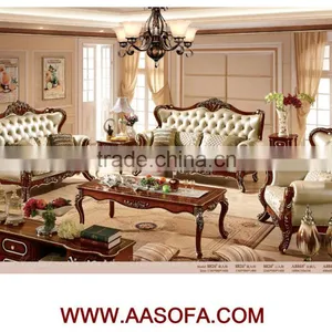 Cheap Corner Sofa Drawing Room Sofa Set Teak Wood Living Room Furniture thumbnail-1