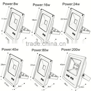 2014 New High Quality Product IP33 CE ROHS 50w Led Flood Lights Fixture thumbnail-3