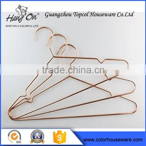 Fashion Wire Hanger Copper Clothes Hanger thumbnail-1