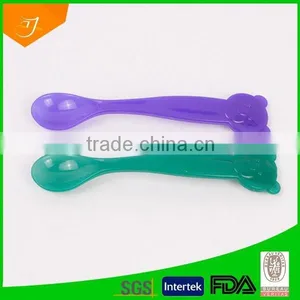 Color Changing Plastic Baby Spoon, Fashionable Color Changing Spoon, Plastic Spoon thumbnail-1