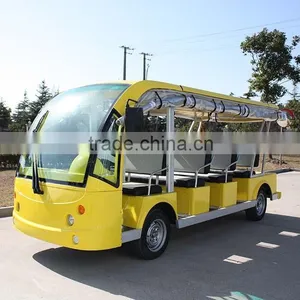 11 Seater Electric Sightseeing Vehicle With CE(DN-11) thumbnail-5