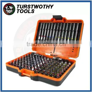 113pcs Taiwan 25mm and 65mm S2 COLOR RING Screwdriver Bit Set thumbnail-1