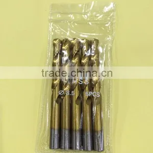 DIN338 Titanium Nitride Coating Metal Twist Drill Bits thumbnail-3