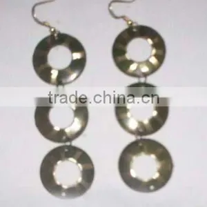 Brass Ear Ring, Fashion Ring, Handmade Earing thumbnail-1