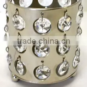 Crystal T-light Holder, T-light, Crystal Glass T-light Holder thumbnail-1