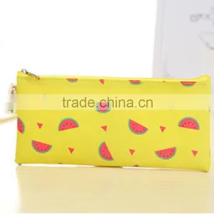 Professional Fruit Watermelon Print Zipper Pencil Bag China Supplier thumbnail-1