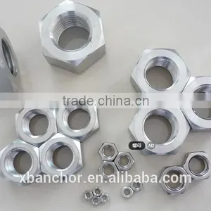 Din934 4.8grade Nut M20 With Zinc Palted Fastener Made in Hebei Handan thumbnail-1