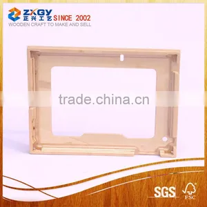 Empty Natural Wood Hard Back Case for Tablet thumbnail-1