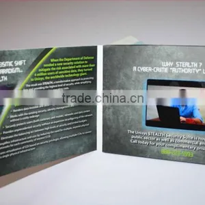 2015 4.3" Custom Video Greeting Card, Video Screen Greeting Cards, Lcd Video Cards thumbnail-1