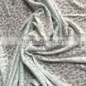 110g/sm Polyester Cotton Knit Single Jersey Burn-out Fabric,knit Burnt Discharge and Burn-out Print Fabric for Dress thumbnail-4