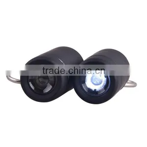 High Tech USB Rechargeable Mini LED Torch Keychain Light With Rotational Switch + PVC Body Quality Choice thumbnail-3