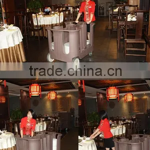 Hotel Dish Cart,hotel Food Carts,hotel Room Service Cart thumbnail-1