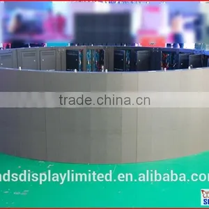 P10 Led Display Curve, Indoor Usage and Video and Picture Display Function Advertising Led Screen thumbnail-3