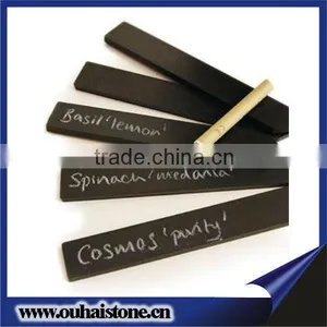 Newest Natural Black Art Crafts Slate Stone Modern Memo Board thumbnail-3