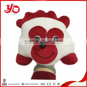 New 2014 Chinese Stuffed Chicken Hand Puppet Plush Toy thumbnail-1