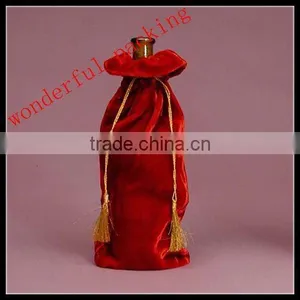 Velvet Wine Bottle Bag thumbnail-1