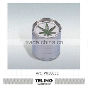 Engraving 5 Parts Tobacco Grinder Promotional Project Promotional Item Project Grinder thumbnail-1