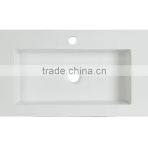 Narrow Artificial Stone Counter Basin thumbnail-2
