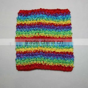 Baby Girls Rainbow Crochet Top thumbnail-1