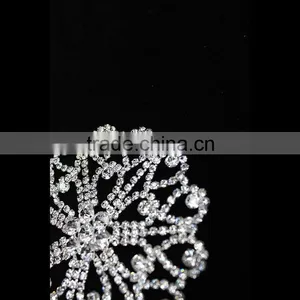 2015 Wedding Dress Crystal Rhinstone Applique for Bridal thumbnail-3