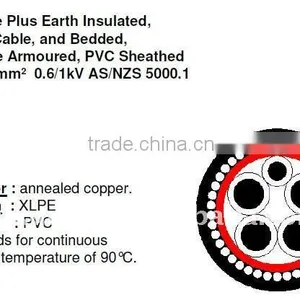 4 +1 Core Cable With SWA thumbnail-1