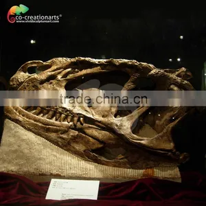 T-rex Resin Skull Fossil thumbnail-1