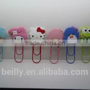3D Carton Design Bookmarks for Books Silicone Bookmarks thumbnail-3