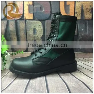 Yiwu Genuine Leather Waterproof Steel Toe Caps Military Army Boots thumbnail-1