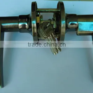 High Quality Door Lock / Cylindrical or Tubular / Zinc Alloy Lever Lock thumbnail-6