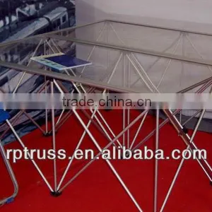 Manufacture Professional Cheap Aluminum Used Portable Stage For Sale thumbnail-4