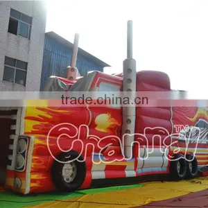 Best Quality Inflatable Car Combo /mini Combo Jumper/combo and Obstacle thumbnail-2