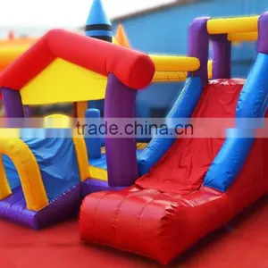 Residential Mini Oxford Inflatable Combo Bouncy Castle thumbnail-1