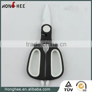 Multi Purpose Non-stick Paint Scissors With Nut Cracker Amd Can Opener thumbnail-1
