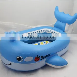 Whale Design Inflatable Kids Pool thumbnail-1