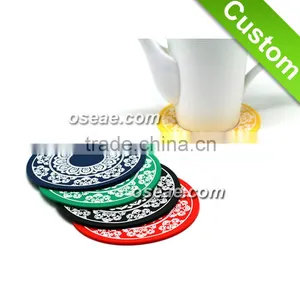 Personalized Glass Beverage Coasters Coffee Table Coasters thumbnail-1