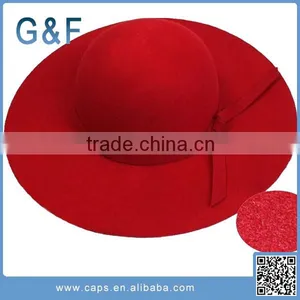 Super Grade Felt Hat Blank Soft Wide Brim Felt Hat thumbnail-1