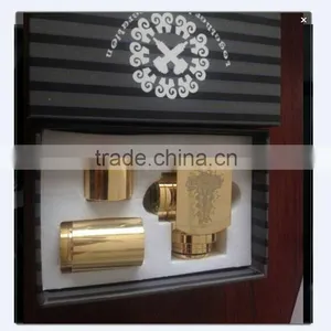New Design With Factory Price E-Cigarette Mechnical Mod Gold Hammer Mod thumbnail-1