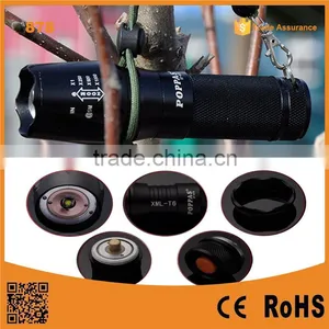 Super Bright 10W AAA/18650/26650 Battery Rechargeable Zoom Led Light thumbnail-1