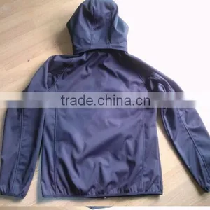 Lady Outwear Softshell Jacket With Detachable Hood Print Embroidery Available thumbnail-2