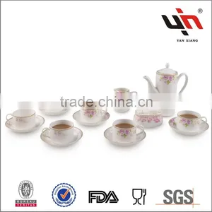 Y2745-03 Hot New Fine China Coffee Set thumbnail-1
