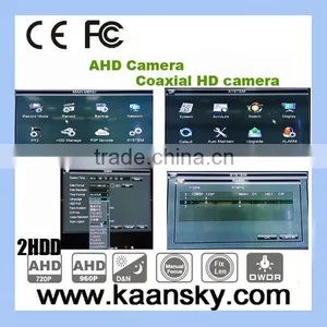 2015 New Technology Hot Sale H.264 P2P Ahd Dvr 8ch Full hd Support 2hdd Ahd Dvr thumbnail-2